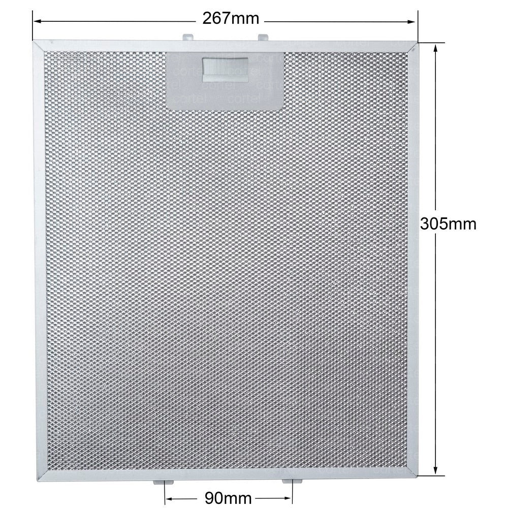 267×305 Cm 26.7X30.5 Davlumbaz Yağ Filtresi Aspiratörü Whirlpool W10169961A Serbest Daimi Davlumbaz Yağ Filtresi 267×305 MM AEG Electrolux 405525042-9 4055250429 Elica GRI0009219A KIT0010805 93952919