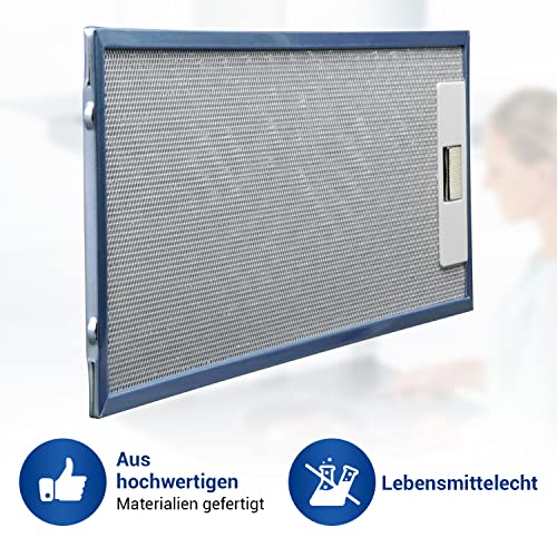 Set 2x Fettfilter Dunstabzugshaube Ersatz fรผr AEG Filter 405534414/9 - AEG Dunstabzugshaube Filter Metall 512x160mm fรผr AEG Dunstabzugshaube