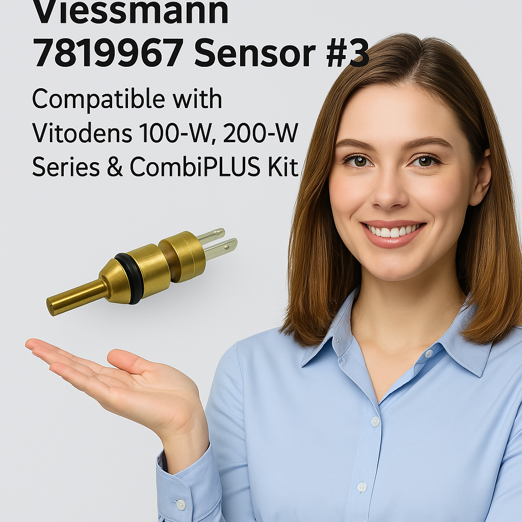 Viesmann 7819967 Sensor #3 (Boiler) for Select Vitodens 100-W/200/200-W Series Boilers and CombiPLUS Kit
