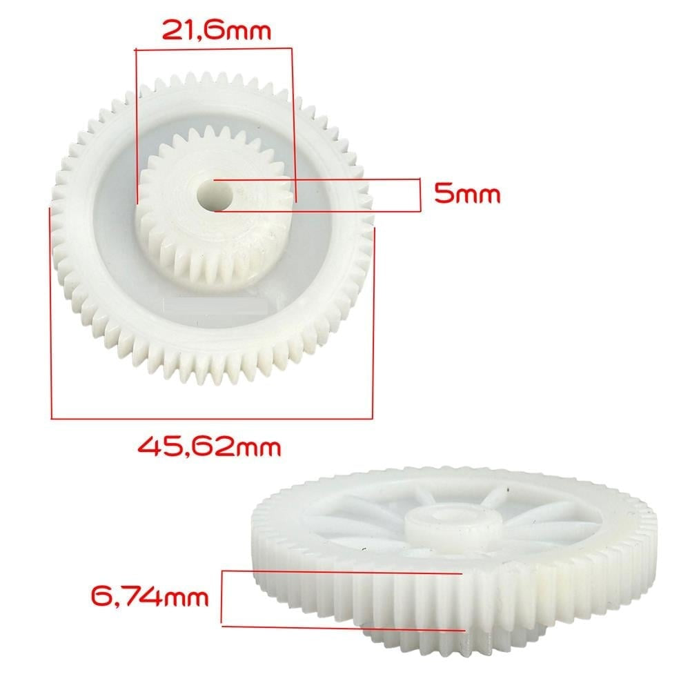 Durable Blender Gear Set - Compatible with Arnica, Blue House, Fakir, King, Schafer & Sunny Models | Ozba Spare Parts Store