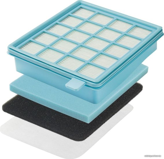 Philips PowerPro, PowerPro Kompakt Hepa Filtre Seti - Toz Torbasız Süpürge Yedek Parçaları 432200493801