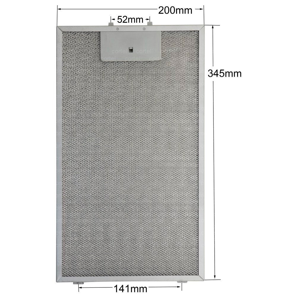 Siemens LC65KA270T Davlumbaz Filtresi 20X34,5 Aspiratör Filtre Siemens LC65KAJ60T Arçelik P 12 Yes