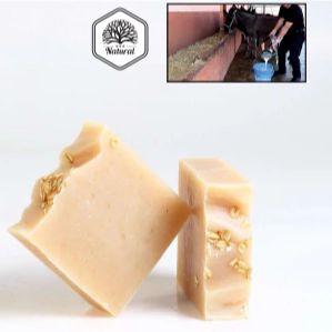 Organic Handmade Donkey Milk Soap Hydrating & Anti-Aging with Natural Ingredients for Glowing Skin