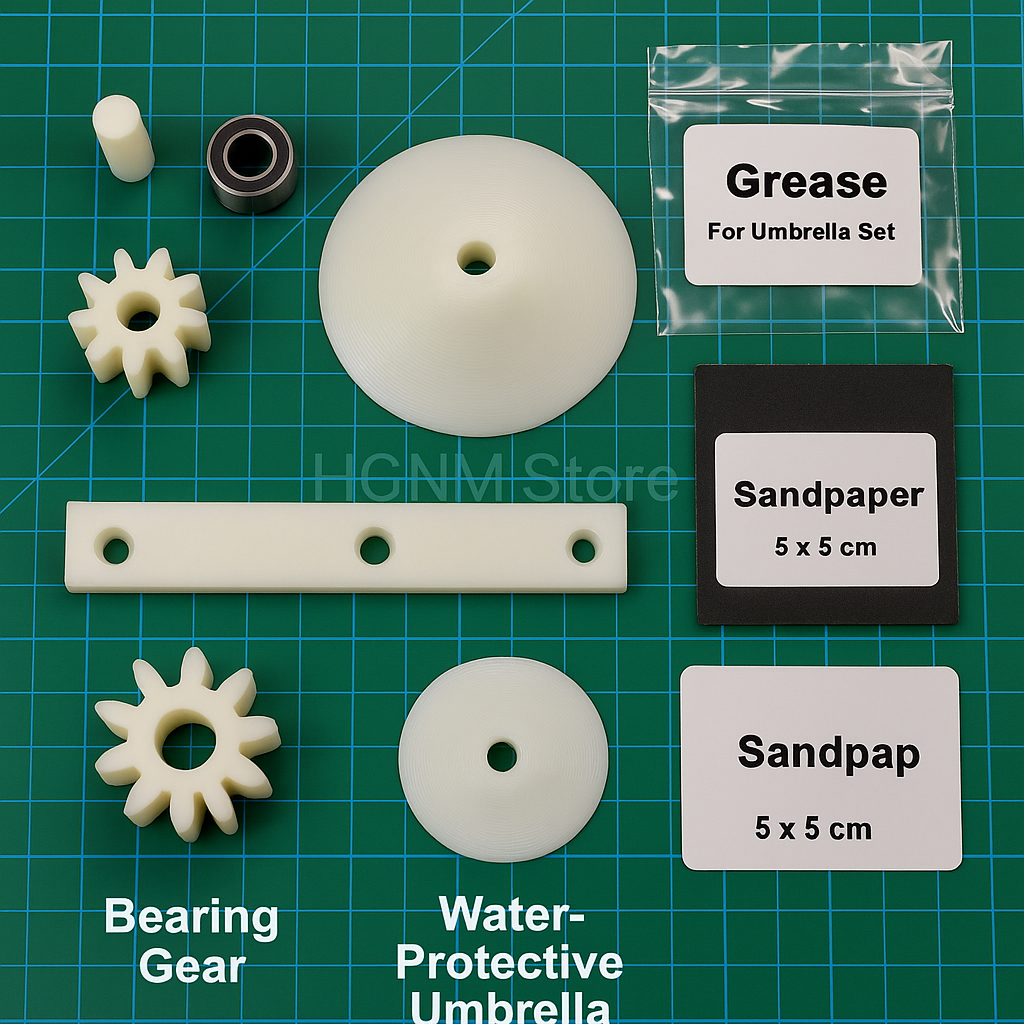 Vileda Turbo Pedal Bucket Repair Kit Gear Bearing Set Accessory