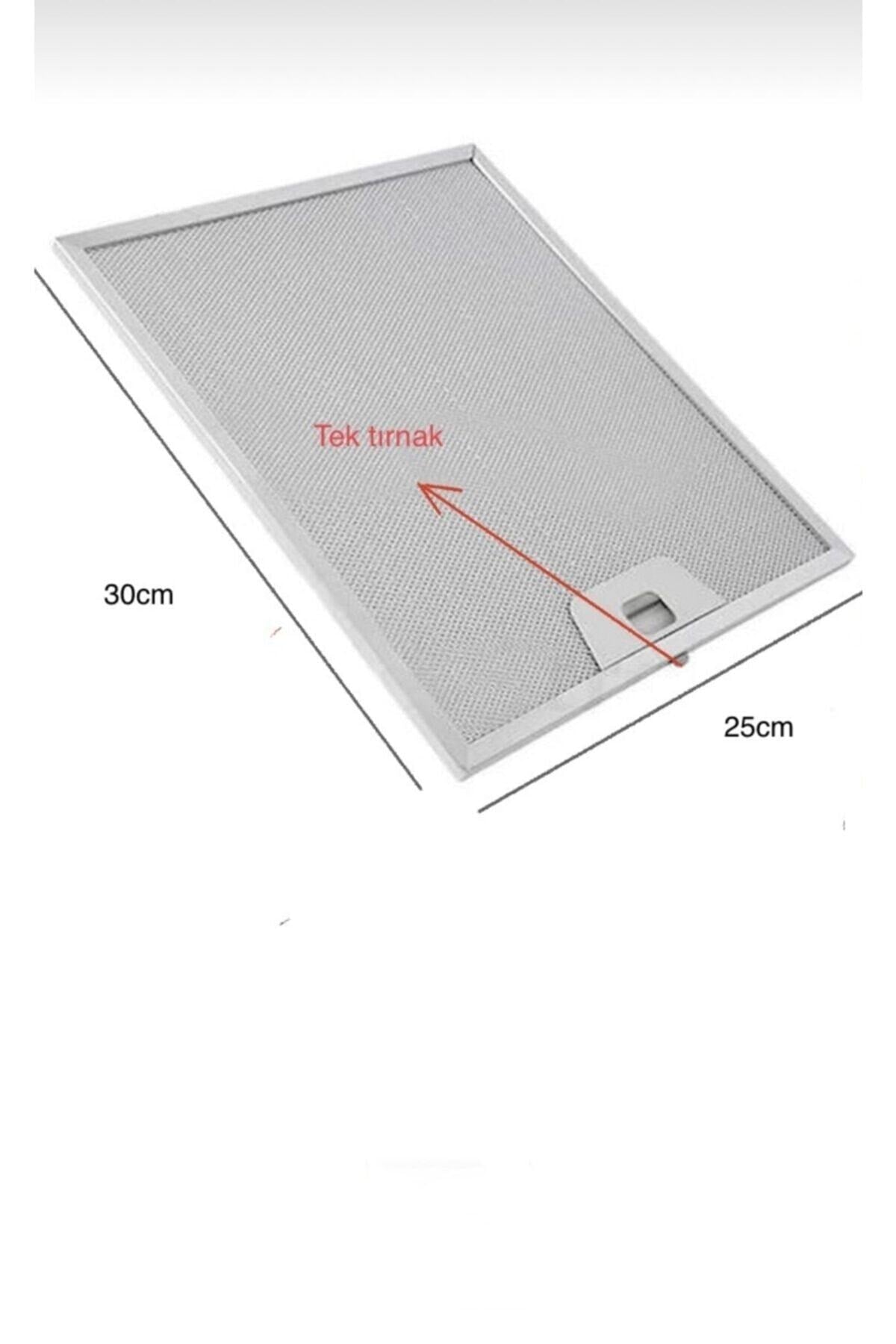 25x30 Cm Range Hood Oil Filter Arçelik Bosch Built-in Aspirator Hood Aluminum Clawless Spare Parts Accessory 250 x 300 mm