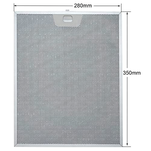 28x35 Range Hood Filter 12005749 Cooker Hood Filter 280x350 mm 9197060838 Aluminium Bosch Balay
