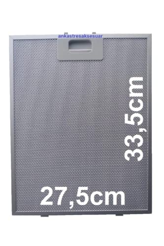 2x Cooker Hood Grease Filter 335x275 mm Compatible for ICF, VETRO, Caspia 33,5x27,5 cm