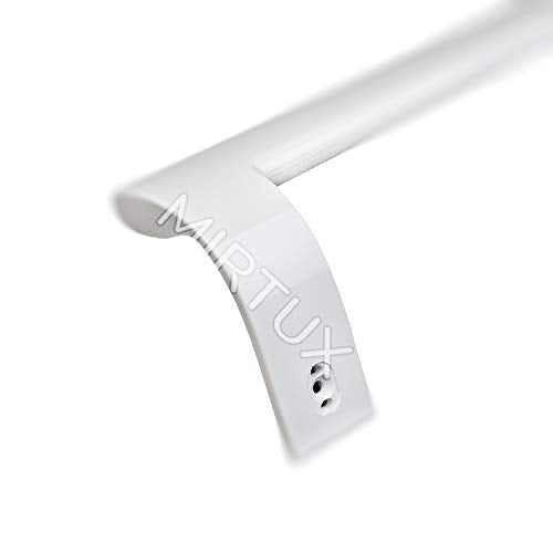 4321270300 Refrigerator Door Handle COMPATIBLE with Beko, Savoid and Smeg (Set of 2) White. Replacement Code compatible: