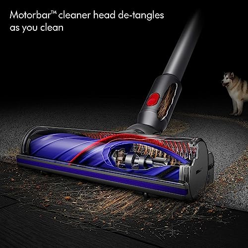 Dyson V8 Advanced Cordless Vacuum Cleaner - Silver/Nickel - Engineered for Pet Homes