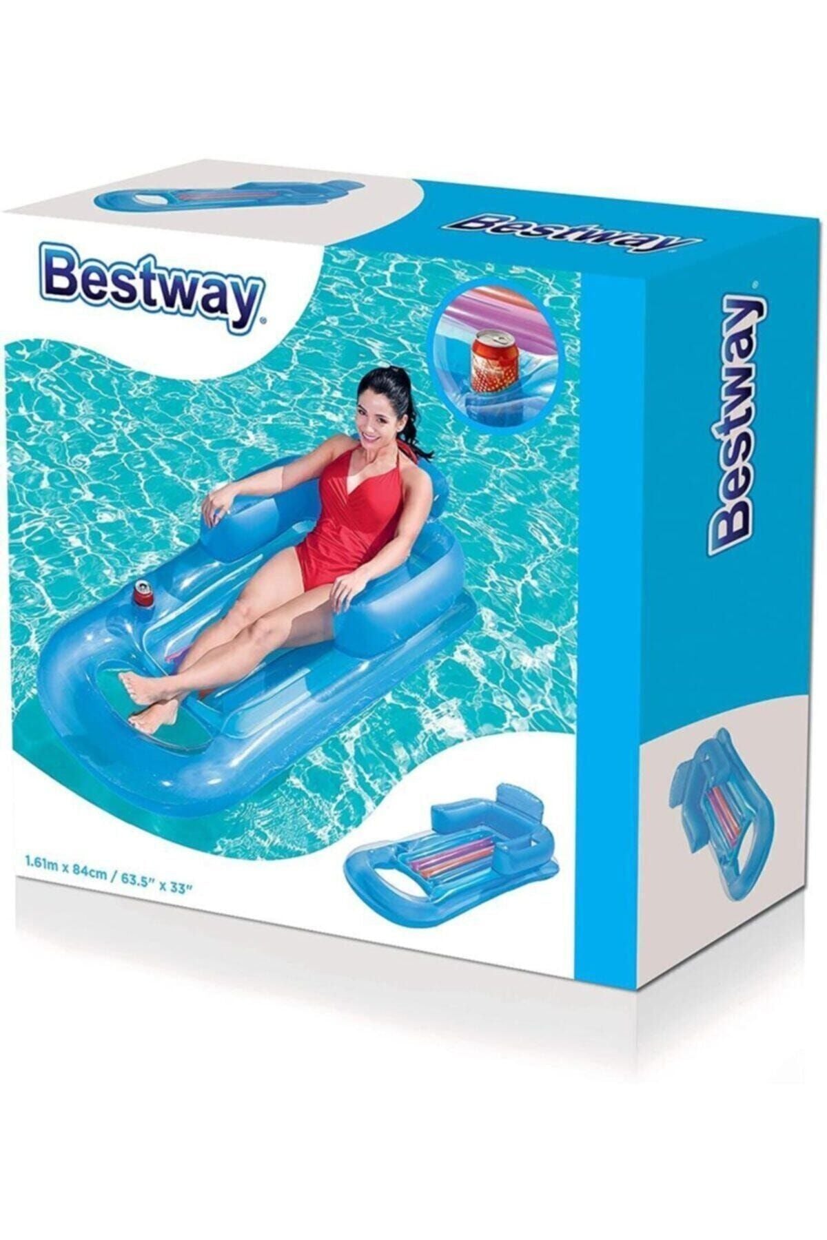 Bestway 43028 Luxus Sultan Chair Pool &amp; Meeresbett 1,61 m x 84 cm