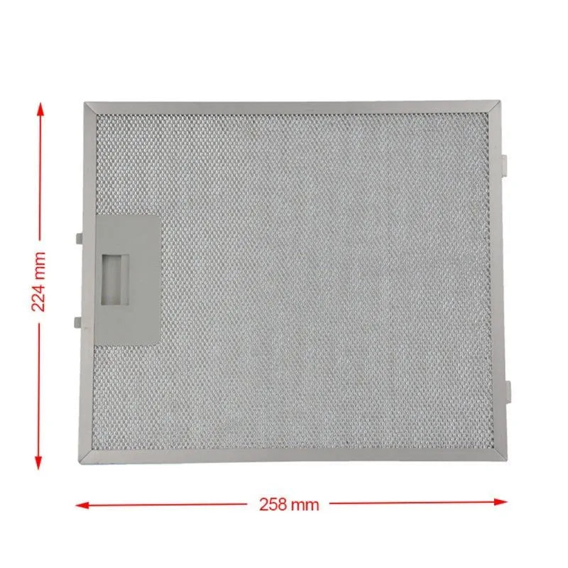 Фильтр для вытяжки 258x224 мм металлический жироулавливающий универсальный