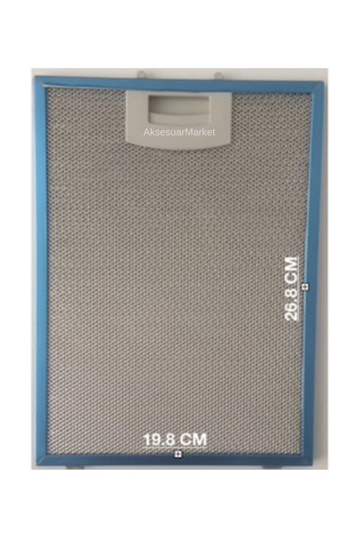198x268 Ferre Davlumbaz Aspiratör Filtresi 268x198mm - Beyaz Eşya Yedek Parça Alanya Antalya