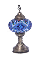Turkish Mosaic Glass Decorative Table Lamp for Bedroom, Living Room,