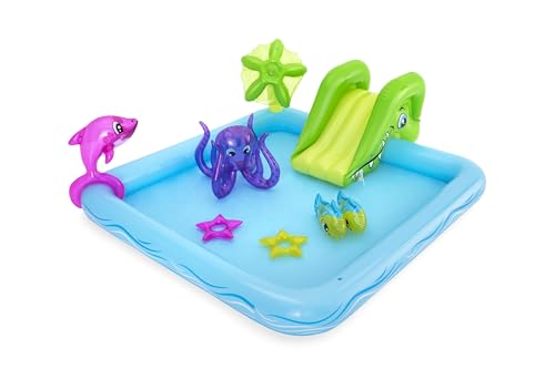 Bestway Fantastic Aquarium Play Center, piscina gonfiabile divertente per bambini