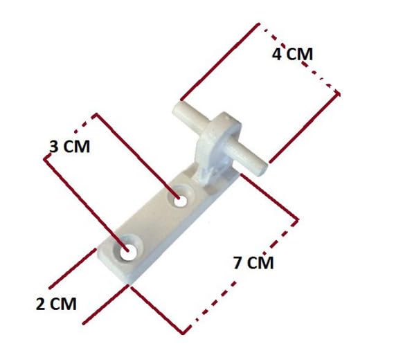 00171308 Fridge Middle Door Hinge Suitable for Many Brands OZBA Spare Parts