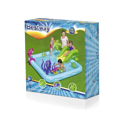 Bestway Fantastic Aquarium Play Center, piscina gonfiabile divertente per bambini