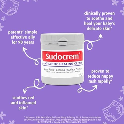 Sudocrem Antiseptic Healing Cream, 400g ( Pack of 1)