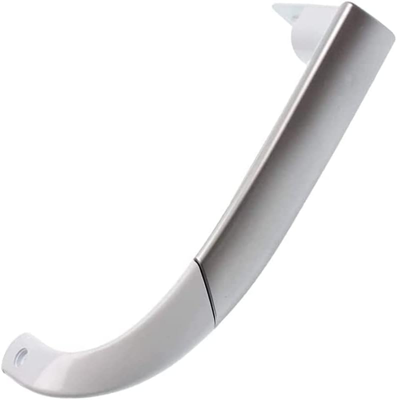 4326390100 Refrigerator Accessory Spare Part Beko Upper and Lower Door Handle Set Color Gray - White
