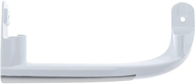 4326390100 Refrigerator Accessory Spare Part Beko Upper and Lower Door Handle Set Color Gray - White
