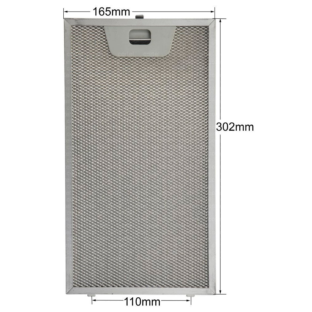 5.99 $ | 11004960 Range Hood Filter 302x165 mm Cooker Hood Grease Kitchen Extractor 30.2x16.5 CM