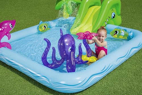 Bestway Fantastic Aquarium Play Center, piscina gonfiabile divertente per bambini