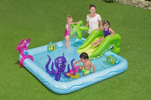 Bestway Fantastic Aquarium Play Center, piscina gonfiabile divertente per bambini