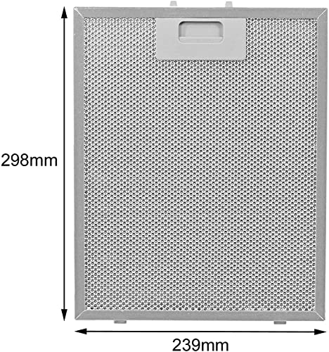 ROBINHOOD WESTINGHOUSE CHEF TECHNIKA Uyumlu 08087609 Davlumbaz Filtresi 240x300 mm Alüminyum Yağ Filtresi 24x30 cm