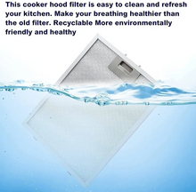 Load image into Gallery viewer, 240x320 Cooker Hood Filter  - Rear Distance 7.5cm, 2 clips - 24x32 - 32x24
