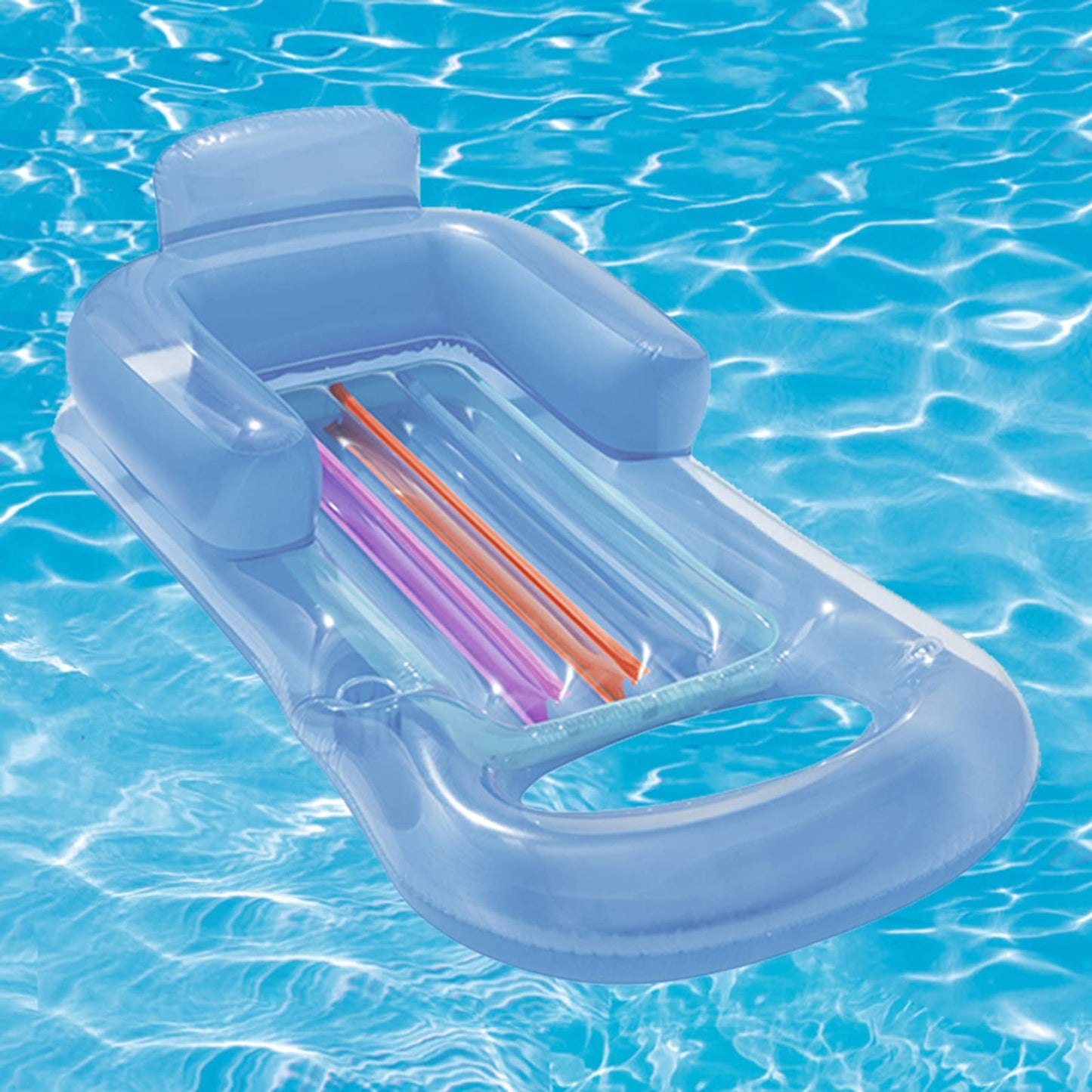 Bestway 43028 Luxury Sultan Chair Piscina e Lettino Mare 1.61 MX 84 cm