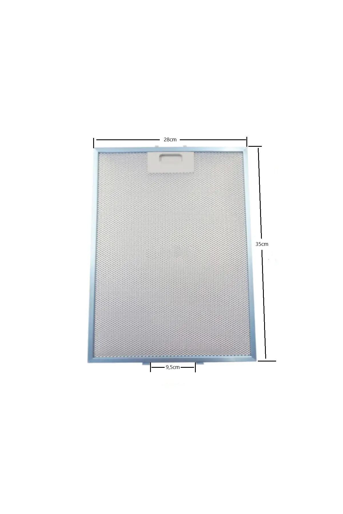81460024 Teka Aspiratör Davlumbaz Filtresi 280×350 mm Davlumbaz Yağ Filtresi Mutfak Aspiratörü Alüminyum 28×35