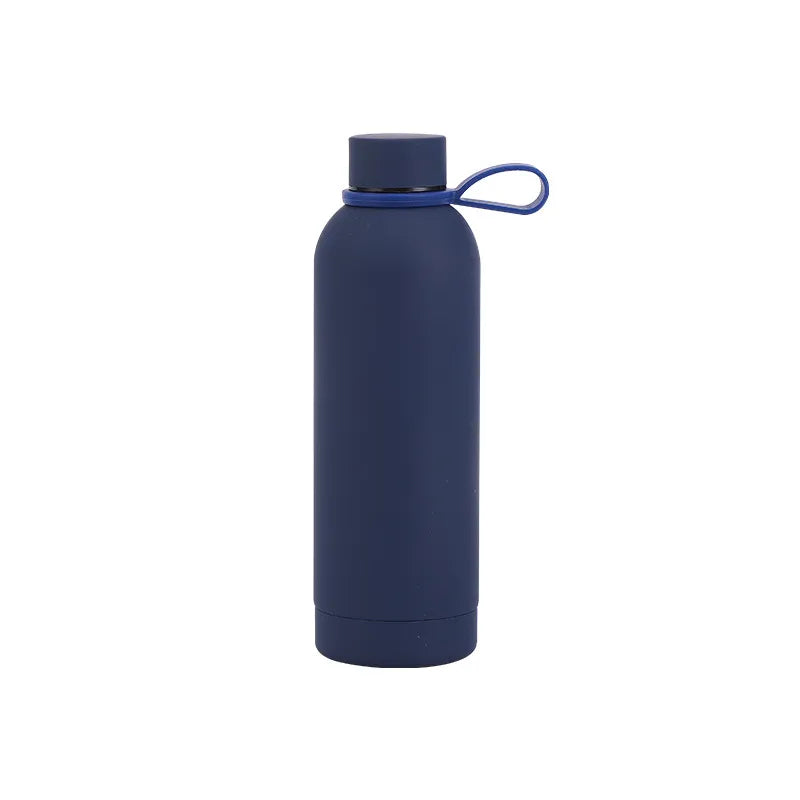 Schlanke Reiseflasche aus Edelstahl – auslaufsicher, BPA-frei, ideal für Outdoor-Sport, Fitnessstudio und Wandern