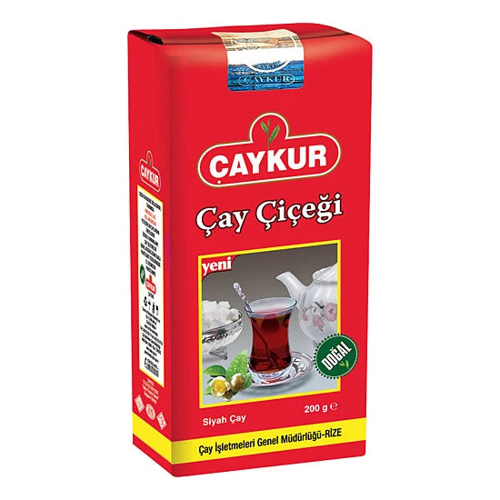 Caykur Tomurcuk Earl Grey - Tè nero inglese profumato al bergamotto da 125 g, selezionato a mano per un sapore superiore e un aroma rinfrescante