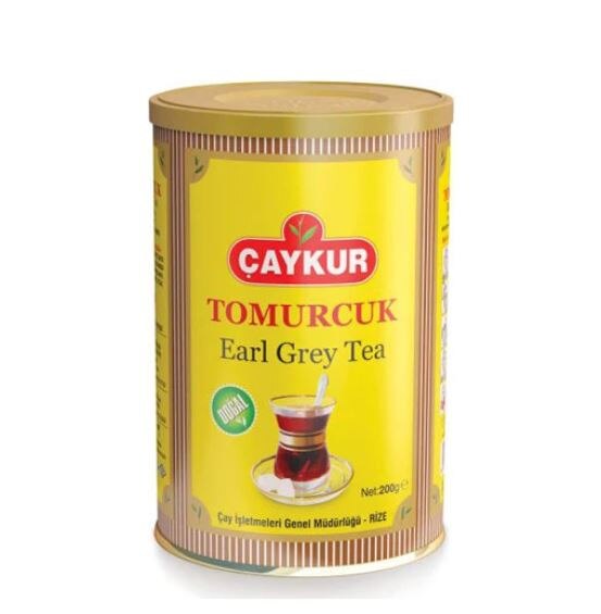 Caykur Tomurcuk Earl Grey - Tè nero inglese profumato al bergamotto da 125 g, selezionato a mano per un sapore superiore e un aroma rinfrescante