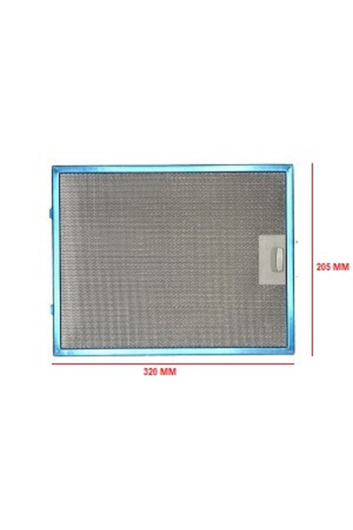 Alüminyum davlumbaz Aspiratör Filtresi 205x320 mm R1