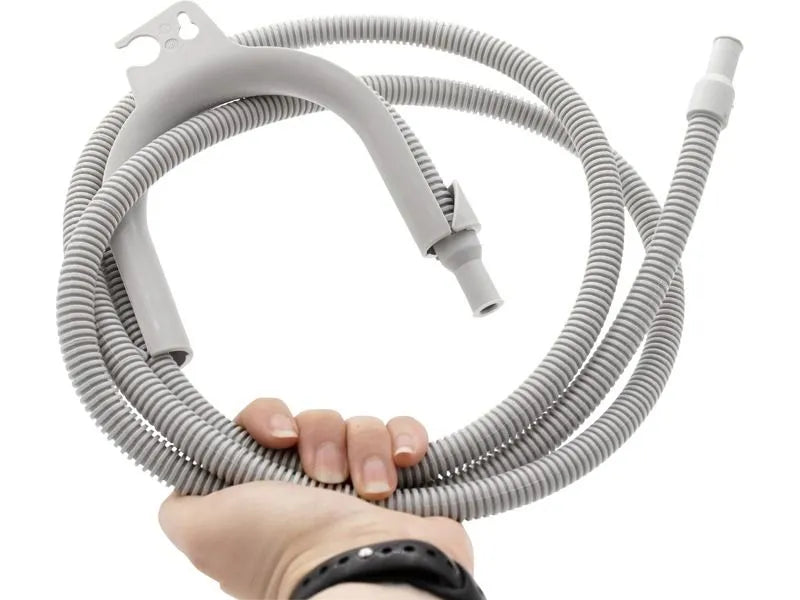 Сливной шланг Bosch 12013784 для сушильной машины (WTB, WTE, WTH) — 2 метра, с креплением и переходником