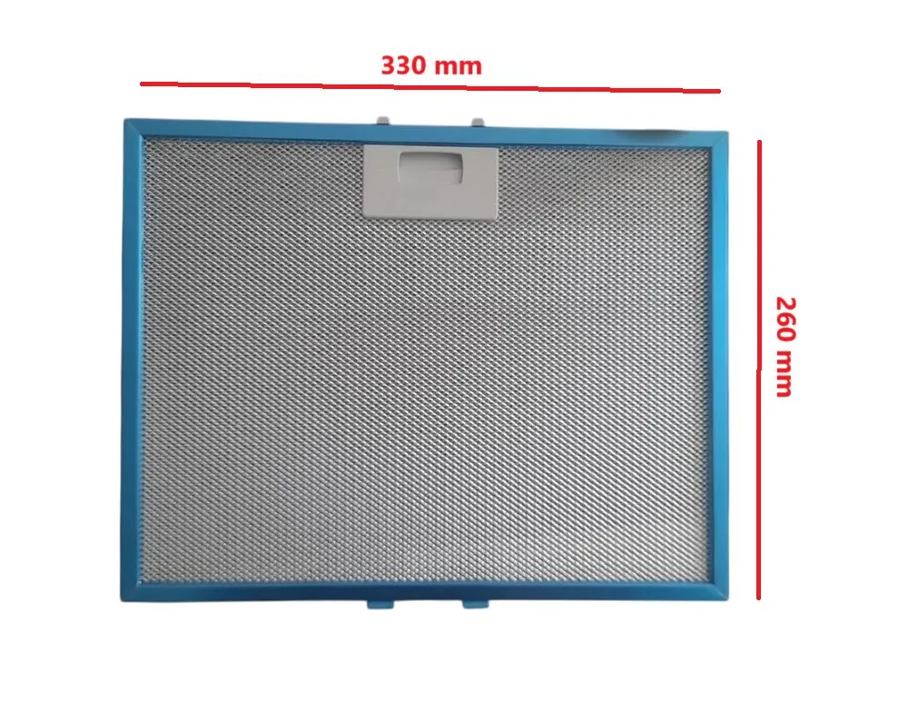 Elica FA0287 Metal Yağ Filtresi GFA JA CH GARDA 60 Uyumlu 260x331,5 mm – 330x260