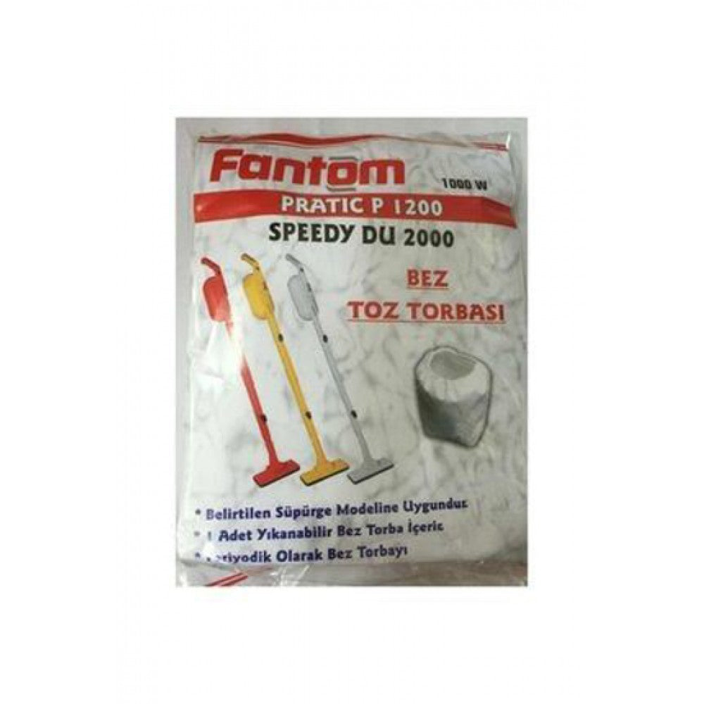 Fantom Pratik P1200 Hazne İçi Yedek Torba - 2 Adet Keçe Bez Torba