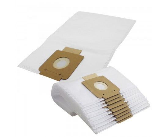 Karcher NT 7/1 & T10/1 5 Katlı SMS Bez Toz Torbası | 10 Adet Yüksek Filtrasyonlu Süpürge Toz Torbası