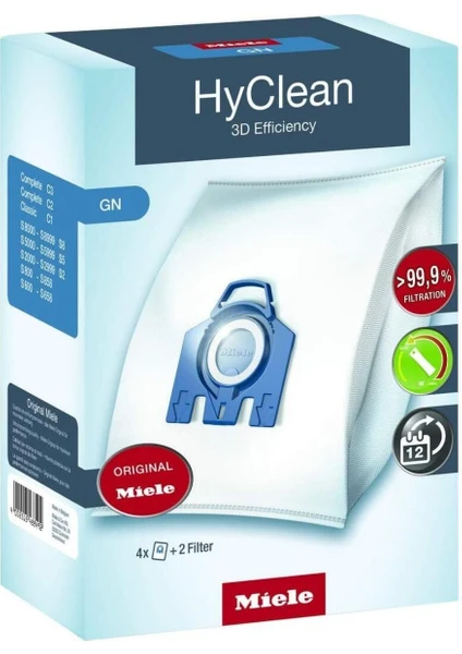 Miele 9153000-9153500-9917730 GN Hyclean Toz Torbası – Elektrikli Süpürge Orijinal Toz Torbası