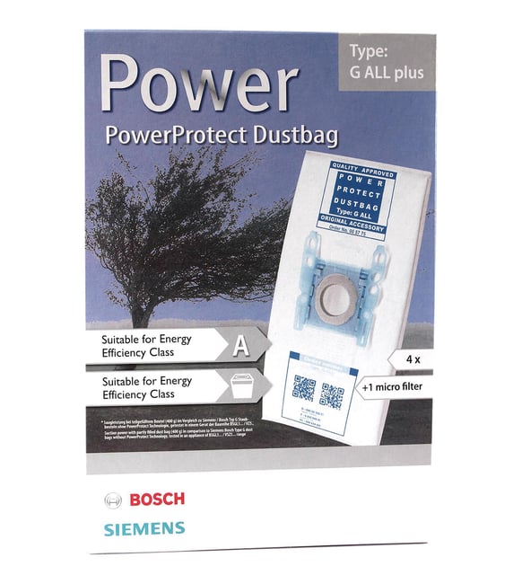 PowerProtect Toz Torbası 00577549 - Uyumlu Elektrik Süpürgesi Torbası 00577549-KG0010152