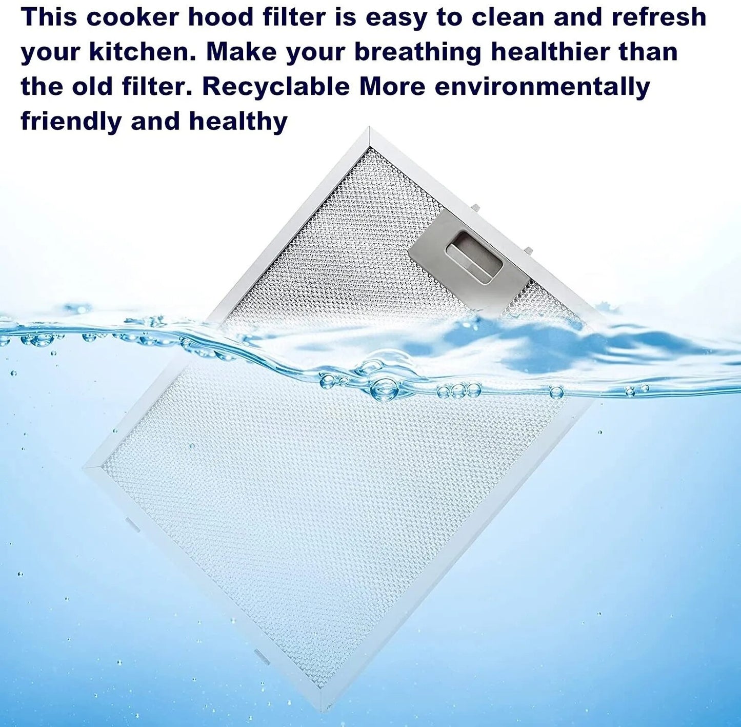 270 x 350 Cooker Hood Filer 27x35 cm Range Hood Oil Filter Extractor Aspirator Grease Filter Kitchen Hood Aluminum