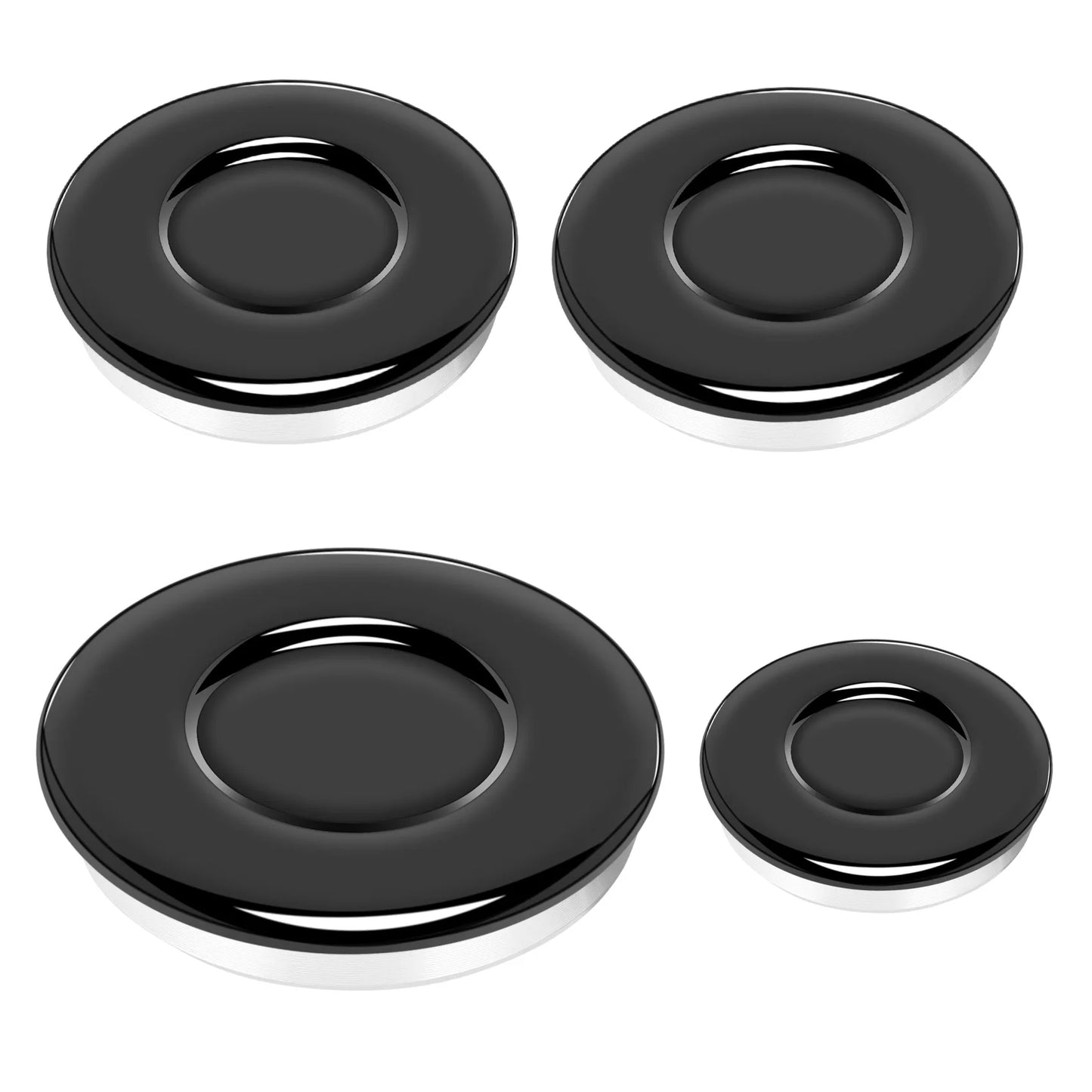 Cooker Hat Set Stove Lid Upgraded, Oven Gas Hob Burner Crown Flame Cap, Gas Burner Flame Cap Fits Most Gas Stove Burners