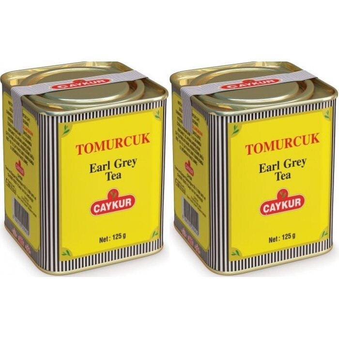 Caykur Tomurcuk Earl Grey - Tè nero inglese profumato al bergamotto da 125 g, selezionato a mano per un sapore superiore e un aroma rinfrescante