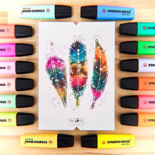Load image into Gallery viewer, Stabilo Boss Original Pastel 23 Pcs Fluorescent Highlighter Pastel Colors Ink Pens Markers 50th Anniversary Desk Office Set Pen

