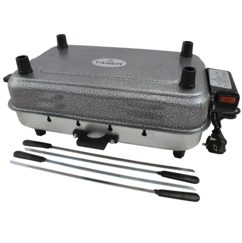 Infrared Electric Grill No Smell No Smoke  4 Size  Aluminium Light Barbeque, Meat chicken easy clean fast  kitchen chefs