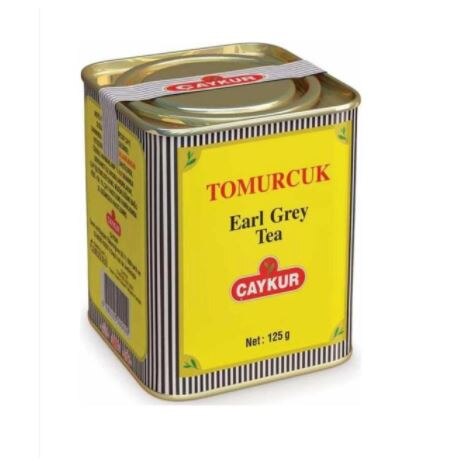 Caykur Tomurcuk Earl Grey - Tè nero inglese profumato al bergamotto da 125 g, selezionato a mano per un sapore superiore e un aroma rinfrescante