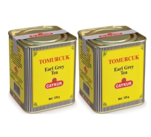 Caykur Tomurcuk Earl Grey - Tè nero inglese profumato al bergamotto da 125 g, selezionato a mano per un sapore superiore e un aroma rinfrescante