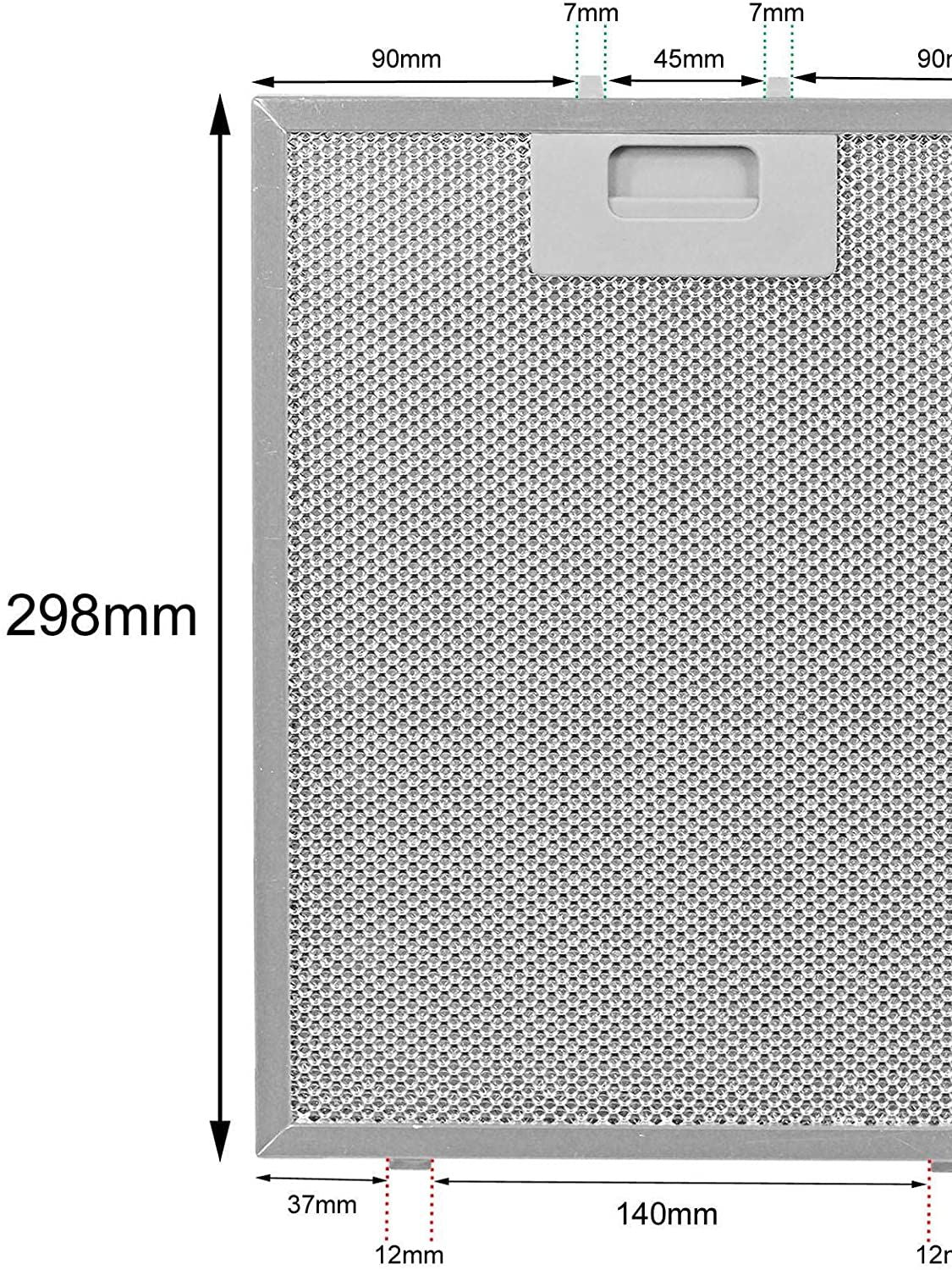 Фильтр для вытяжки ROBINHOOD 08087609 — 300x240 мм — WESTINGHOUSE CHEF TECHNIKA