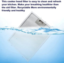 Load image into Gallery viewer, 300x260 mm Cooker Hood Oil Filter Aspirator Range Hood Grease Filter 30x26 CM Spare Parts Aluminum Mesh Metal Filter

