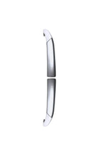 Load image into Gallery viewer, 1587421950105 Refrigerator Accessory Spare Part Arçelik Beko Upper and Lower Door Handle Set Color Gray - White
